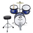 071-mu-70001-bl Onebigoutlet Drum Set Piece Junior Complete Child Kids 846183163015