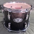 1008t-c Pearl Vision Mounted Tom Black Fade Chrome Hdwr