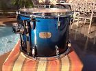 14 Fade Pearl Session Blue Custom 11 Marine Tom Smx Maple