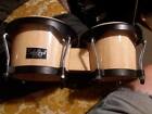 200.0708nt Schallock Schalloch Bongos Natural Finish With Black Hw