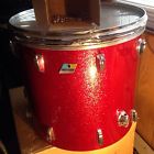 20x18 Classic Ludwig Drum Vintage Floor Tom Deep.blue Olive Badge