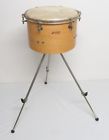 V1571-tom-18 23501101 Sonor Rare Orff Germany Rotary Timpani Drum Calf Skin Head