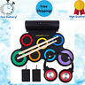 313023582553 Branded Electronic Drum Set Practice Pad Kit Foldable