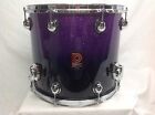 42836-psf Genista Maple Premier Series 16 Floor Tom Shell Purple Sparkle Fade New