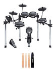 694318016916 Alesis Nitro Mesh Kit Bundle Free Drum Sticks