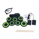 711221848820 Yaetek Portable Electronic Roll Up Drum Set Silicon
