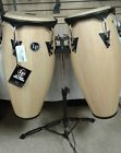 24783 731201387668 Latin Percussion Lp City Conga Set With Stand