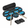 736542638325 Dausroob Kids Electric Drum Kit With Sticks And