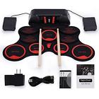 8002128033603 Drum Kit Portable Electronic Set With Rechargeable Battery
