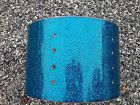 9x13 Mounted King Shell Sparkle Broken Prices Blue Slingerland Tom Radio Glass