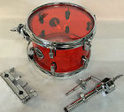 A2c386r Drum Red Crush Tom Open Acrylic