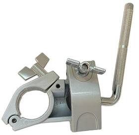 Adr-1 Aias Drum Rack Clamp Adjustable 1.5 Inch Mount With Rotating 10.5mm L Rod For C