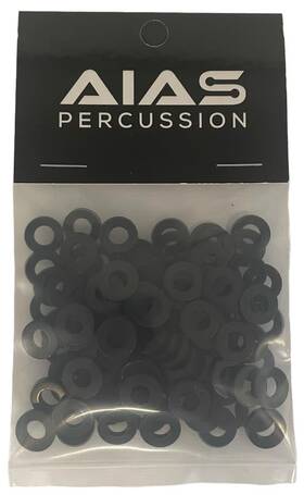 Antr1 Aias Nylon Tension Rod Washers Black 100 Pack
