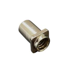 Asn1 Aias 10-pack Swivel Nuts For Drum Lugs Square Shape Replacement Part Chrome