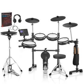 Aklot 746626881240 Expanded-size Electric Drum Set 12ftft Two-piece Standalone Hi-hat Independen