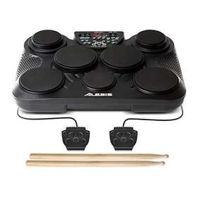 Alesis 078220722095 Compactkit 7 - Tabletop Electric Drum Set With 265 Electronic And Acou