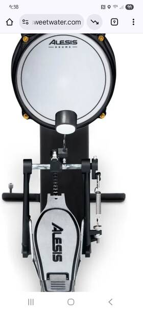 102140121-a Alesis Command Mesh Se Electronic Drum Kick Pad With Head New