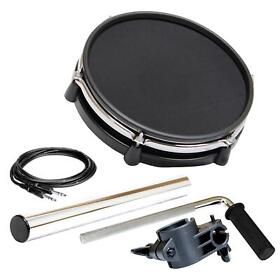 Alesis 10inch Single Zone Cymbal Pad Bundle With Snare Bar L-rod Clamp Cable