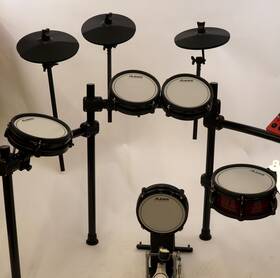 Alesis 196271706786 Nitro Ultimate 9-piece Professional Electronic Drum Kit Bluetooth