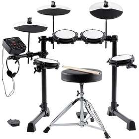 Alesis 694318025253 Edrumtotal 8 Pc Drum Kit With Mesh Heads