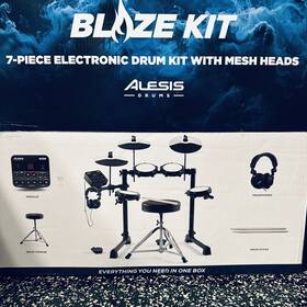 Alesis 694318026571 Blaze Electronic Drum Kit 7-piece Everything Included Similar To Roland
