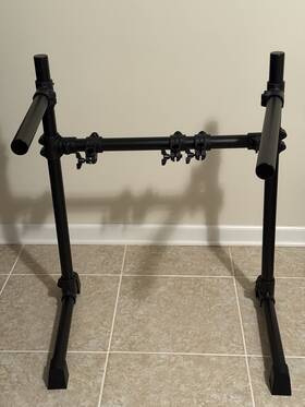Alesis 712038443376 Dm Turbo Electronic Drum Rack Stand With Mounts For Expansion Replacement