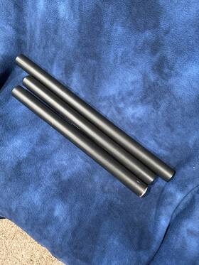 Alesis 712198228165 Short Horizontal Rack Frame Support Tube For Turbo Mesh Kit Module Side
