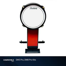 Alesis 728434957775 Red 8 Inch Mesh Bass Kick Drum Pad For Dm5 Pro Dm8 Electronic Kits