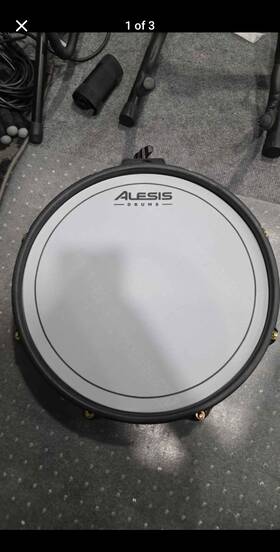 Alesis 728434958789 14 Inch Strata Dual-zone Mesh Head Tom/snare Drum Pad For Electronic Kits