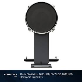 Alesis 728434959229 8 Inch Black Mesh Kick Pad For Dm6 Nitro Usb Dm7 Dm8 Drum Kits