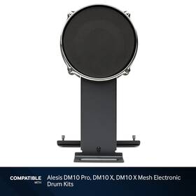 Dm10 Alesis 728434959298 8 Inch Black Mesh Kick Pad For Pro X Drum Kits