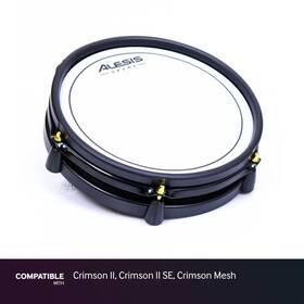 Alesis 798239439349 10 Inch Dual-zone Drum Pad For Crimson Ii Se Mesh