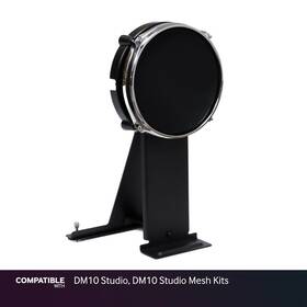 Dm10 Alesis 798239443827 8-inch Mesh Kick Pad With Stand For Studio Kits