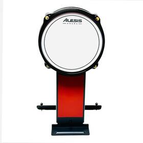 Alesis 821555101949 8 Inch Red Bass/kick Pad With White Mesh Head For Electronic Drum Kits