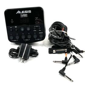 Alesis B52209241521606 Turbo Drum Module With Complete Cable Harness Power Adapter-machine Brain