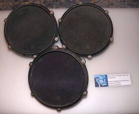 Alesis Dm7x8 Dm7x 8 Inch Electrotonic Snare Drum Pad Used Lot Of Three