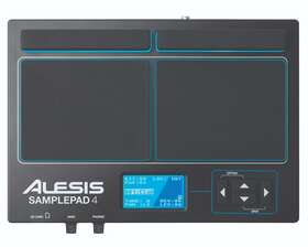 Samplepad4 Alesis Samplepad 4 Compact Pad Percussion And Sampletriggering With Sd Card Slot