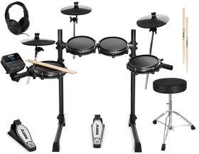Turbomeshbun1 Alesis Turbo Mesh Electronic Drum Set Essentials Bundle