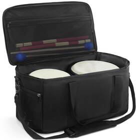 Aft34-1 Amazing Fair Bongo Drum Bag Standard Size 3 Extra Pockets For Accessories Removable P