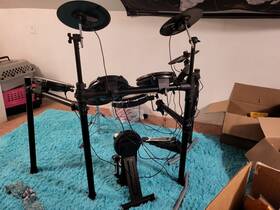 Crasd-2 Amycce My First Electronic Drum Kit Metronome Record Function 5-piece Set