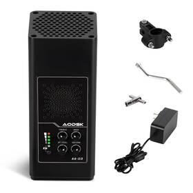 Uaa-03 Aodsk 20w Professional Electronic Drum Speaker With Bluetooth 5.0 Portable Practic