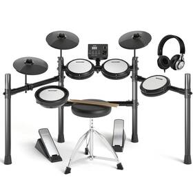 Uaed-403 Aodsk Electric Drum Set With Quiet Mesh Pads Electronic For Beginner