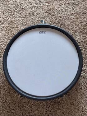 Xd-p13m Atv 13 Inch 2-zone Mesh Head Snare/tom Pad