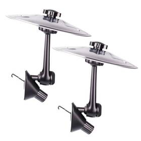 Ccc02 Auerllcy Car Vent Mini Crash Cymbal 2 Pack Alloy Steel Clip On Dashboard/ac