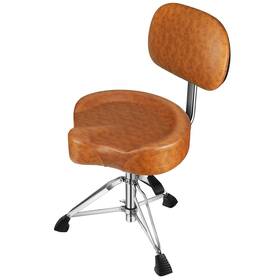 Dt-13 Augioth Drum Throne With Backrest Padded Hydraulic Chair Height Adjustable