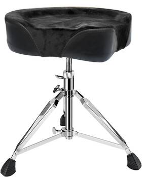 Dt-21 Augioth Drum Throne Padded Seat Chair Stool Height Adjustable Double Braced Rot