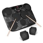 B0045xuu08 Pyle Digital Drum Kit Touch Sensitivity Wireless Electric 689817274271