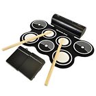 B01ly3wggl Pyle Electric Drum Kits Pads Foot Pedals Drumsticks 689817274622