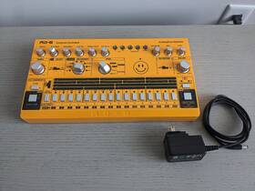 Behringer 033653032292 Rd-6-am Analog Drum Machine - Yellow Used With Power Supply