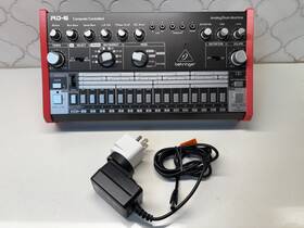 0704-aaf86-us1 Behringer Rd-6-bk Analog Drum Machine - Black With Stand Rd6 Rd-6